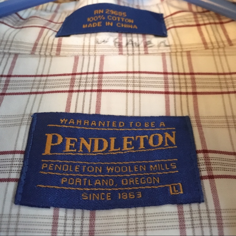 Pendleton Button Up Shirt - Picture 2 of 3